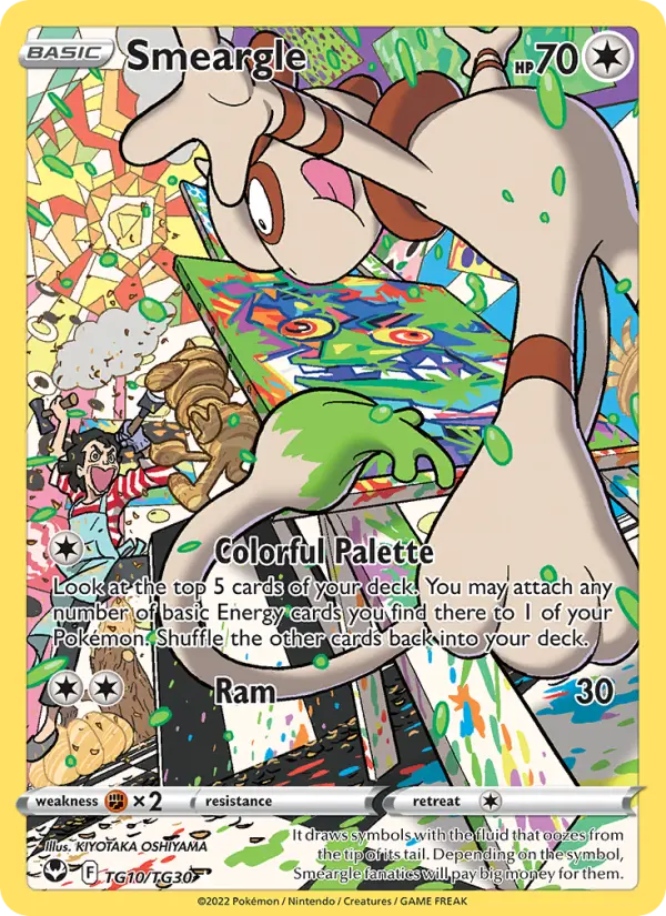 Smeargle — Silver Tempest #TG10