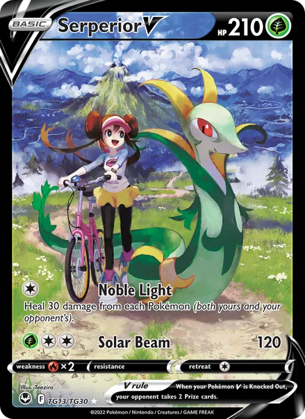 Serperior V — Silver Tempest #TG13