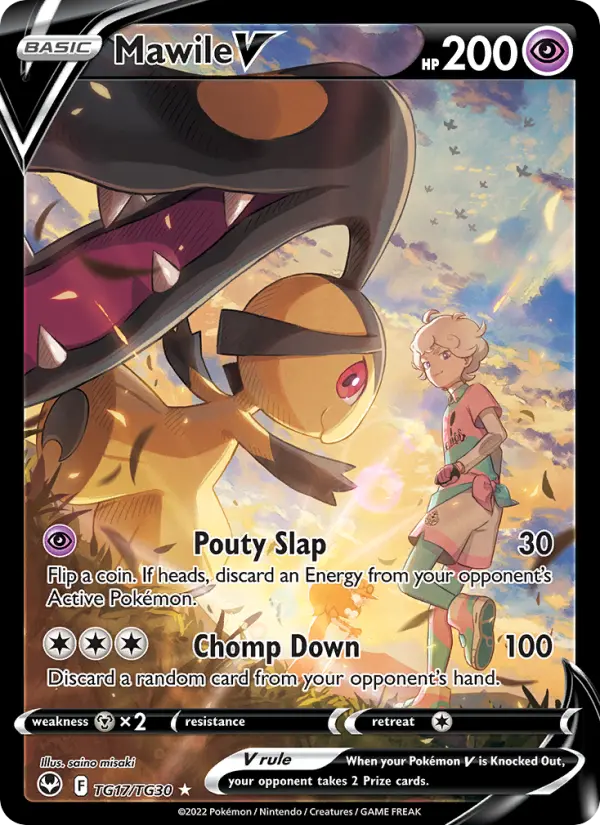 Mawile V — Silver Tempest #TG17