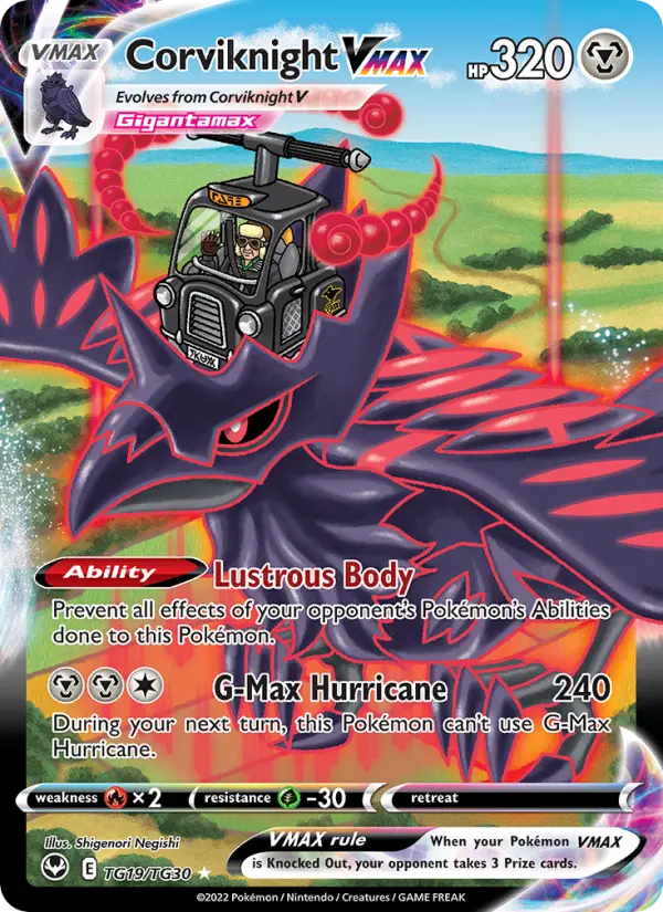Corviknight VMAX — Silver Tempest #TG19