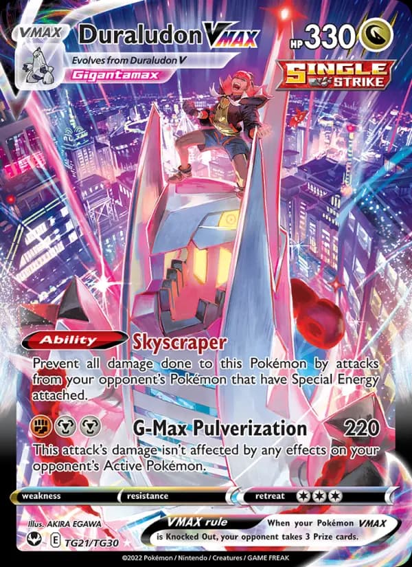 Duraludon VMAX — Silver Tempest #TG21