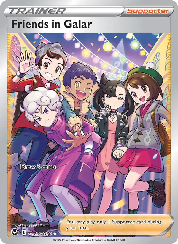 Friends in Galar — Silver Tempest #TG23