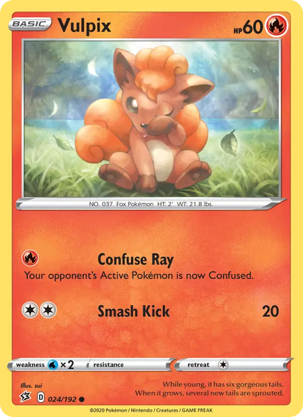 Vulpix — Rebel Clash #24