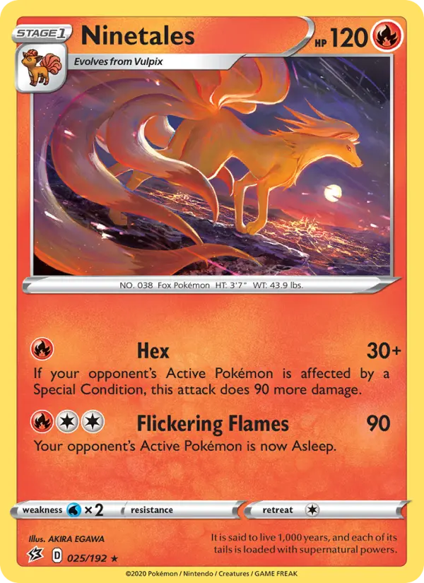 Ninetales — Rebel Clash #25