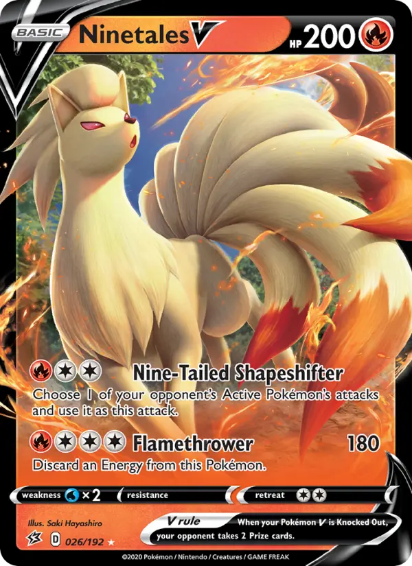 Ninetales V — Rebel Clash #26