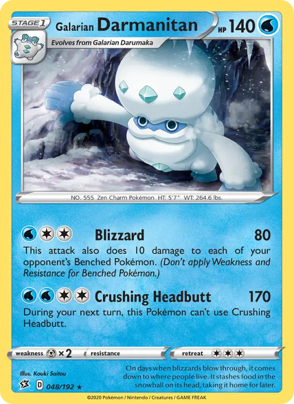 Galarian Darmanitan — Rebel Clash #48