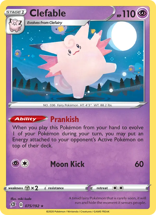 Clefable — Rebel Clash #75