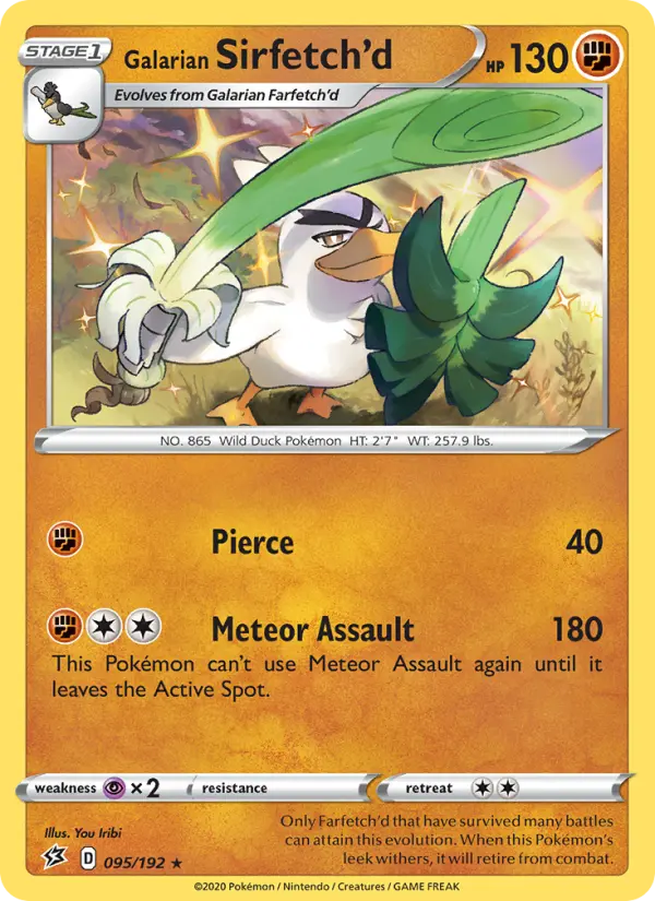 Galarian Sirfetch'd — Rebel Clash #95