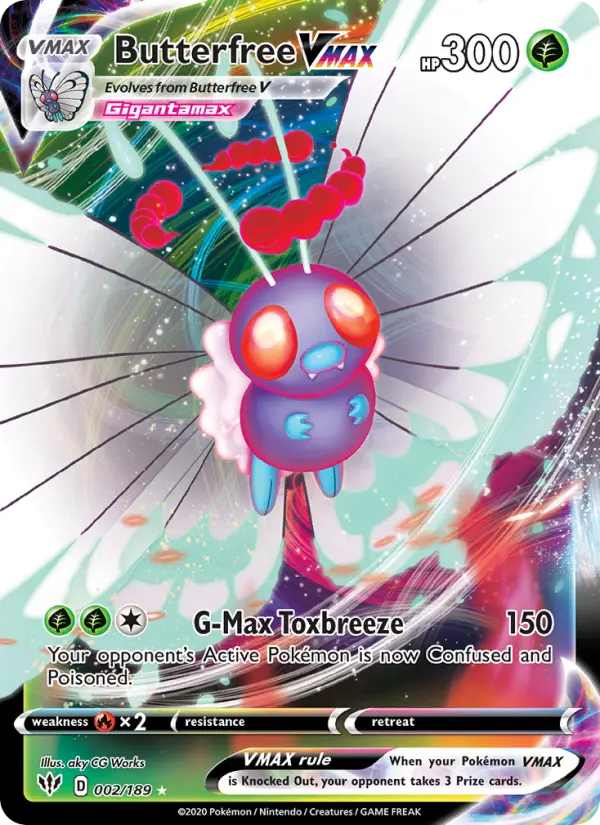 Butterfree VMAX — Darkness Ablaze #2