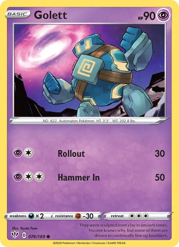 Golett — Darkness Ablaze #76