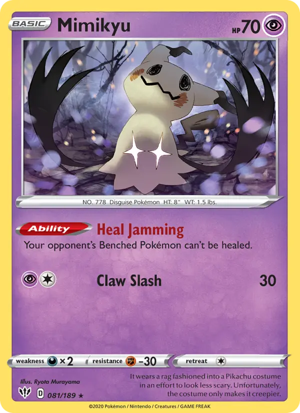 Mimikyu — Darkness Ablaze #81