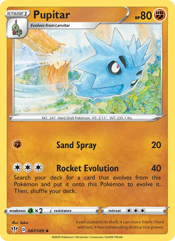 Pupitar — Darkness Ablaze #87