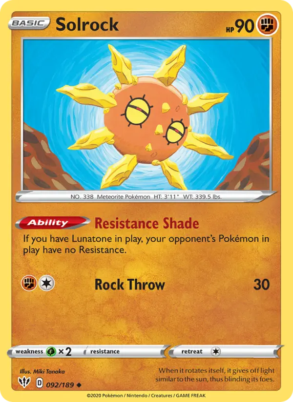 Solrock — Darkness Ablaze #92