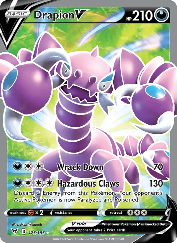 Drapion V — Vivid Voltage #175