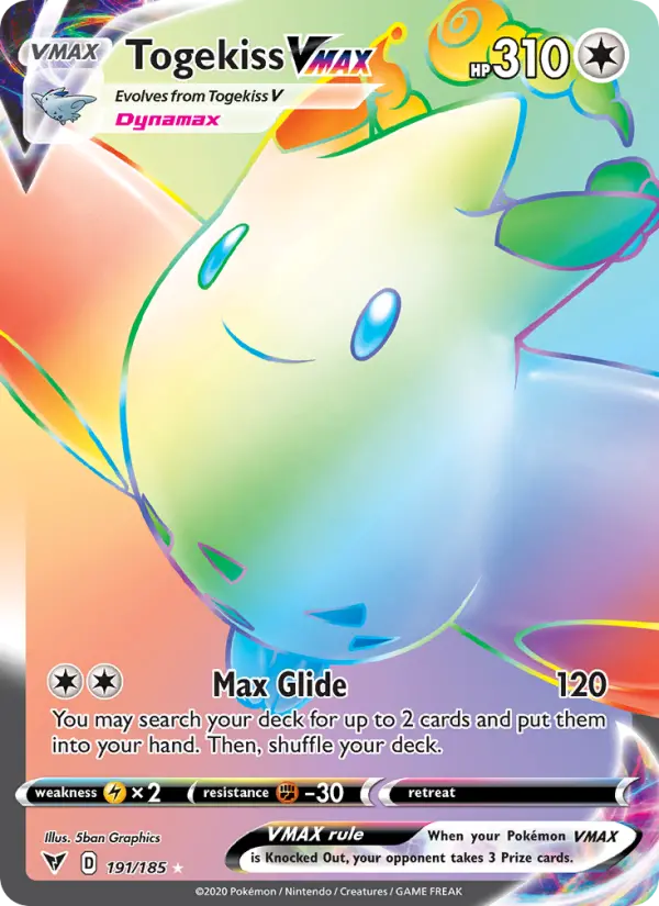 Togekiss VMAX — Vivid Voltage #191