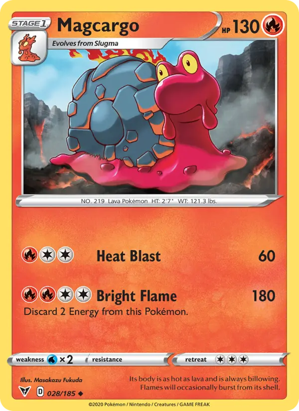 Magcargo — Vivid Voltage #28