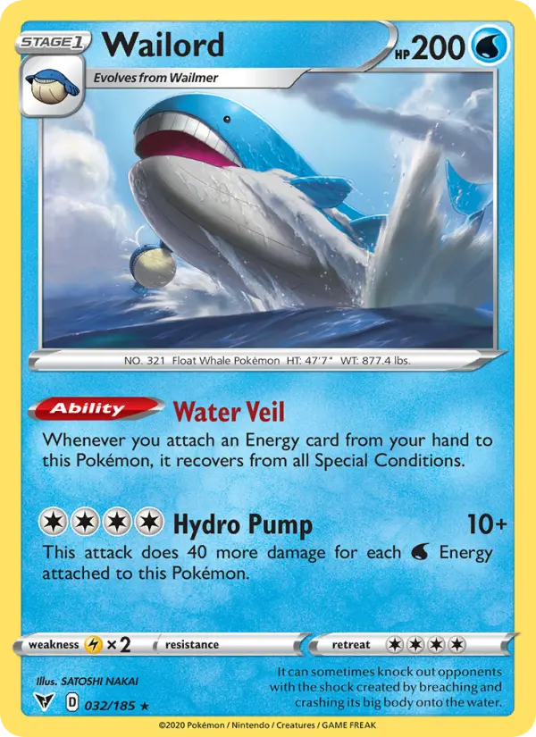 Wailord — Vivid Voltage #32