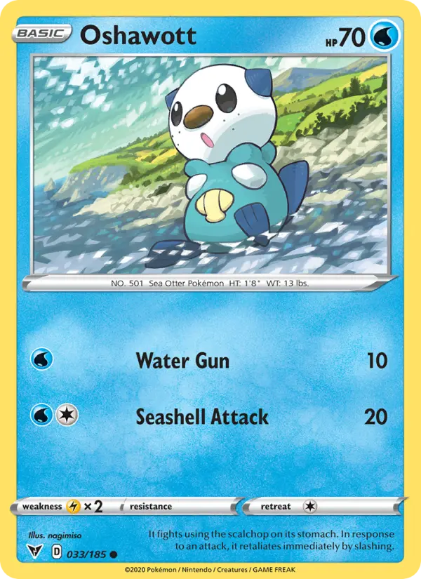 Oshawott — Vivid Voltage #33