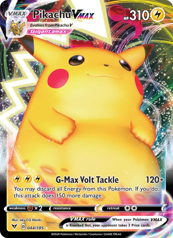 Pikachu VMAX — Vivid Voltage #44