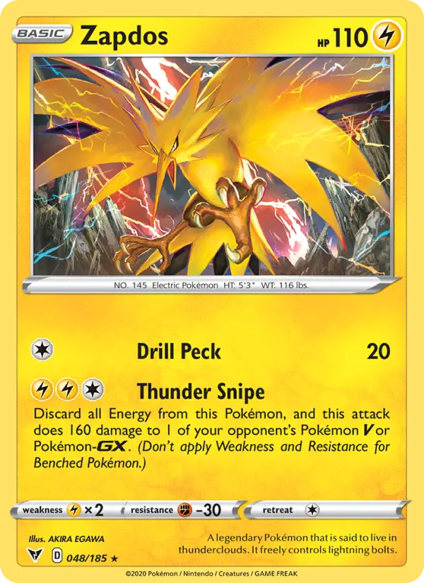 Zapdos — Vivid Voltage #48