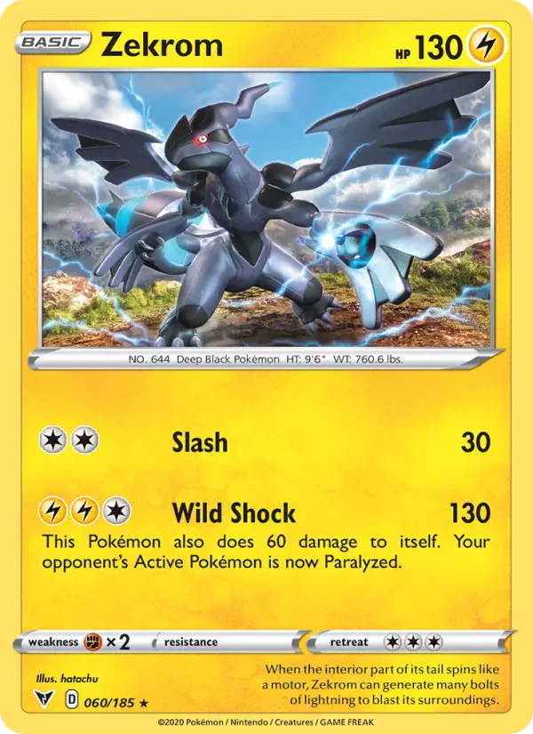 Zekrom — Vivid Voltage #60