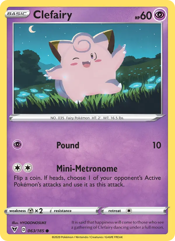 Clefairy — Vivid Voltage #63