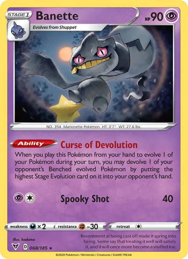 Banette — Vivid Voltage #68