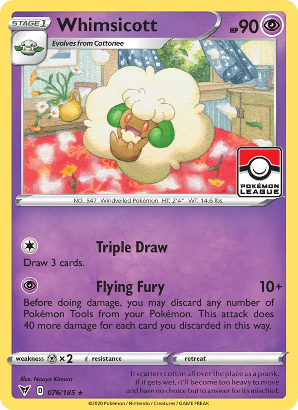 Whimsicott — Vivid Voltage #76