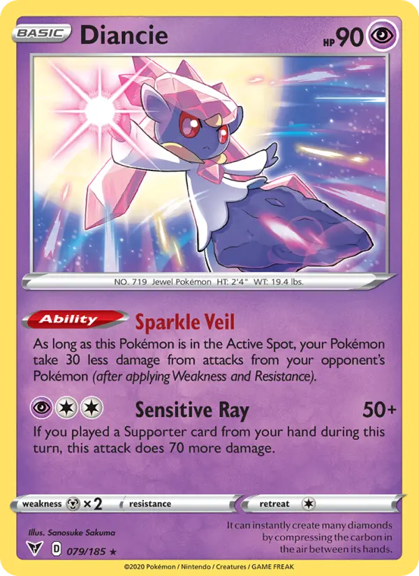 Diancie — Vivid Voltage #79
