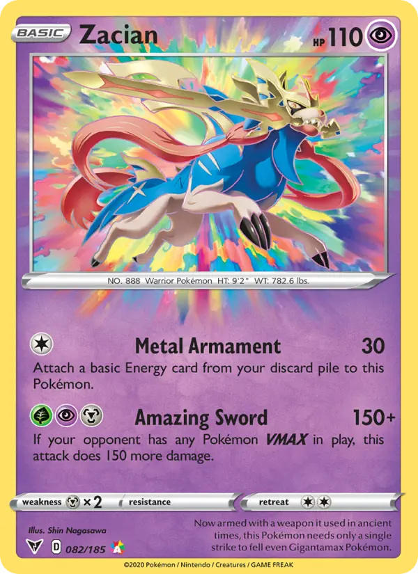 Zacian — Vivid Voltage #82