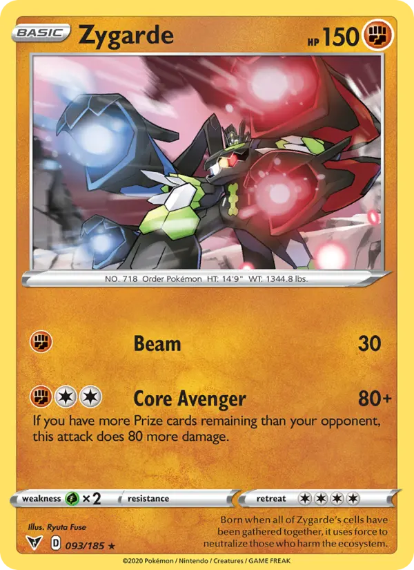Zygarde — Vivid Voltage #93