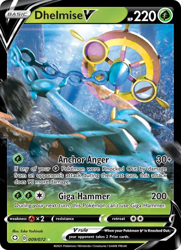 Dhelmise V — Shining Fates #9