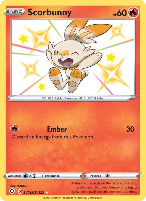 Scorbunny — Shining Fates #SV015