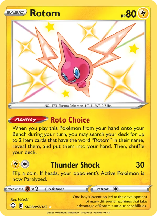 Rotom — Shining Fates #SV038