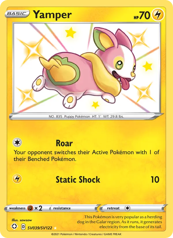 Yamper — Shining Fates #SV039