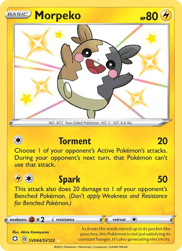 Morpeko — Shining Fates #SV044