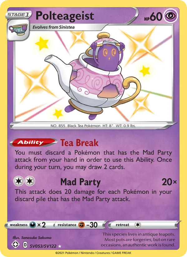 Polteageist — Shining Fates #SV053