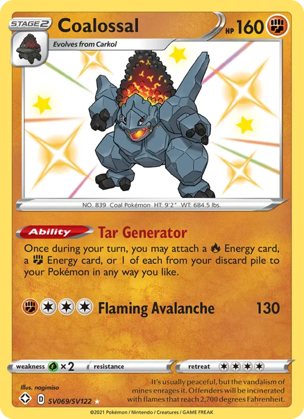Coalossal — Shining Fates #SV069