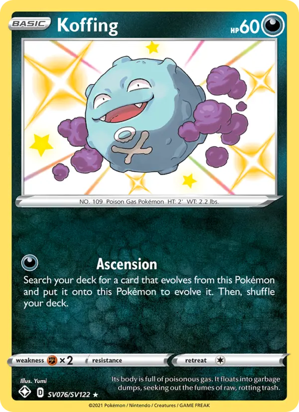 Koffing — Shining Fates #SV076