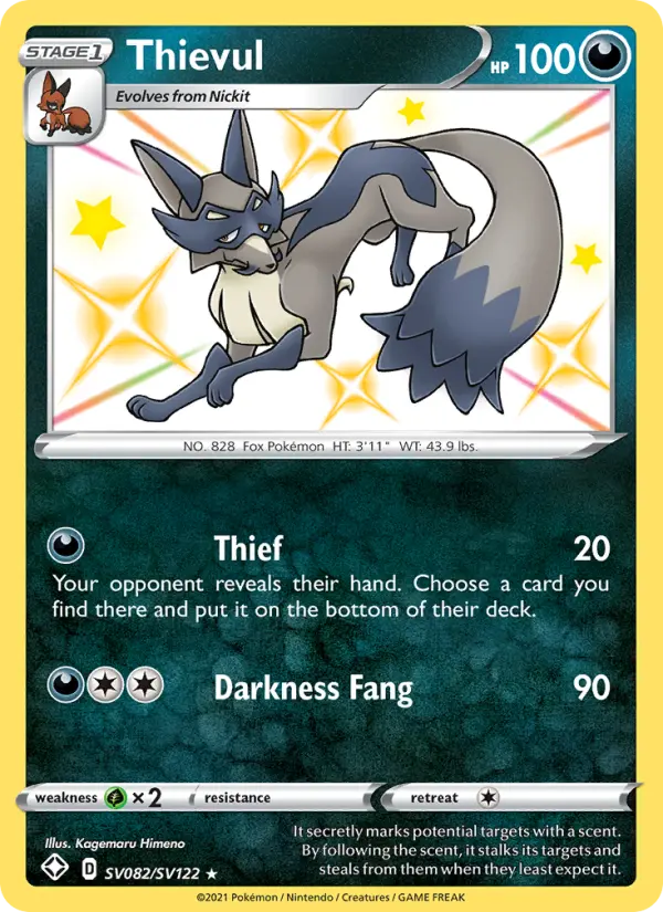 Thievul — Shining Fates #SV082