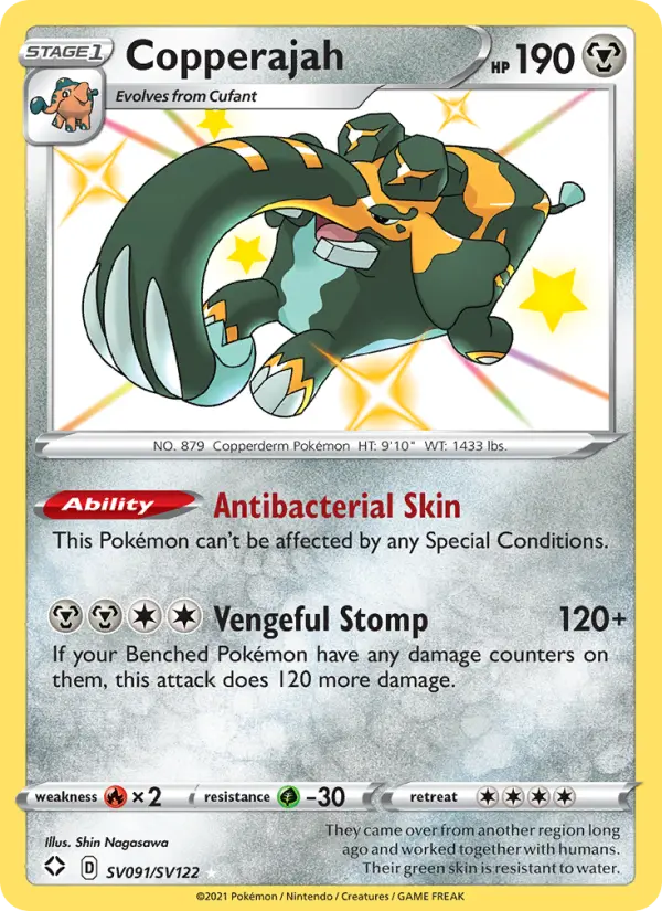 Copperajah — Shining Fates #SV091