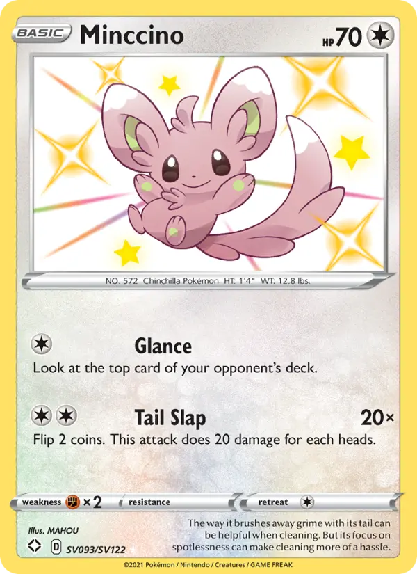 Minccino — Shining Fates #SV093