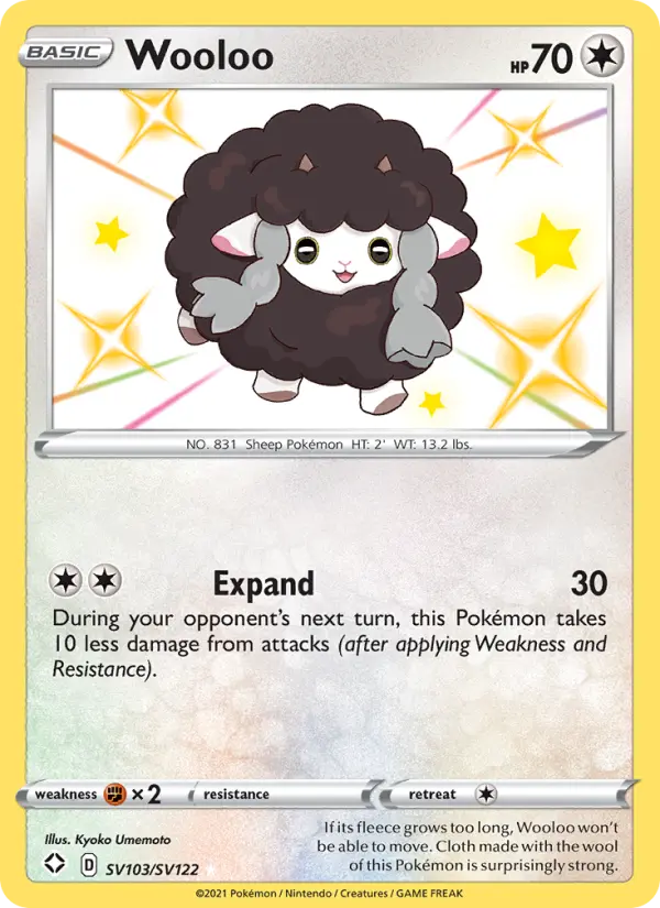 Wooloo — Shining Fates #SV103