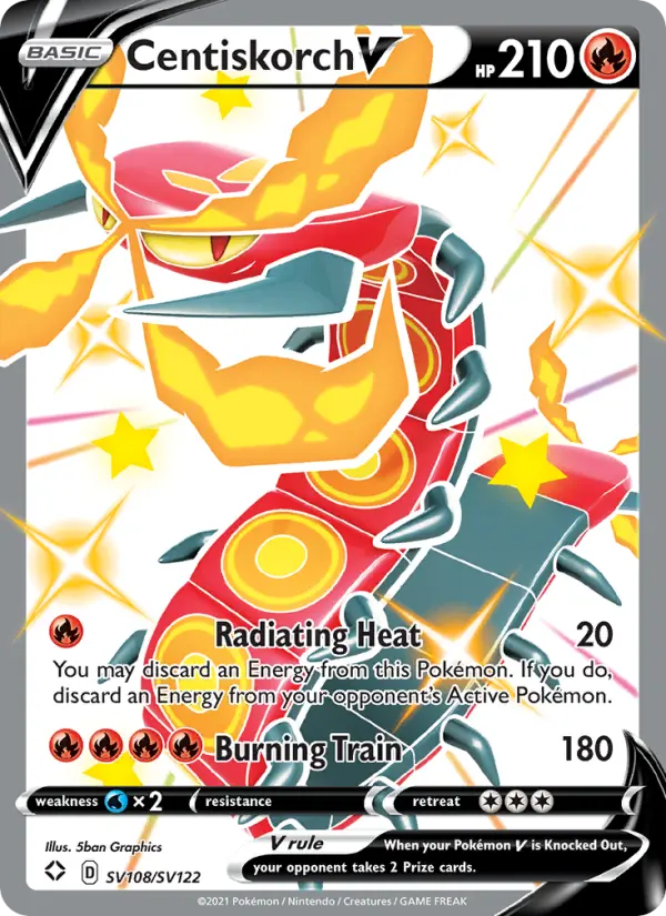Centiskorch V — Shining Fates #SV108