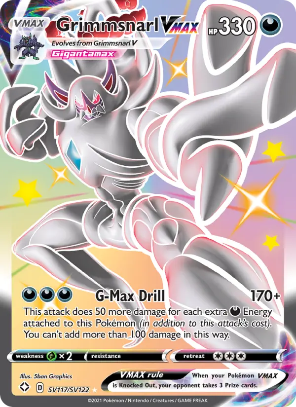 Grimmsnarl VMAX — Shining Fates #SV117