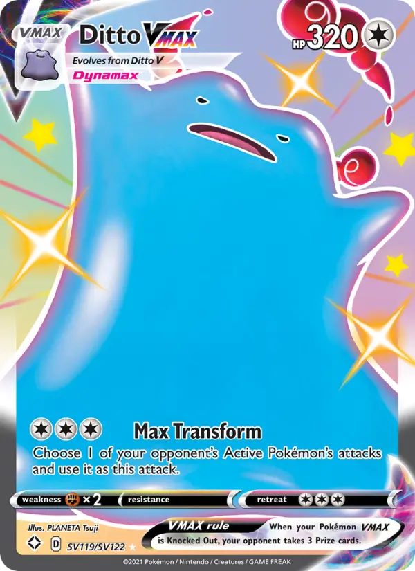 Ditto VMAX — Shining Fates #SV119