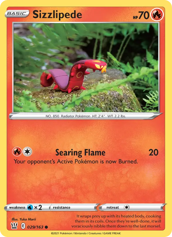 Sizzlipede — Battle Styles #29