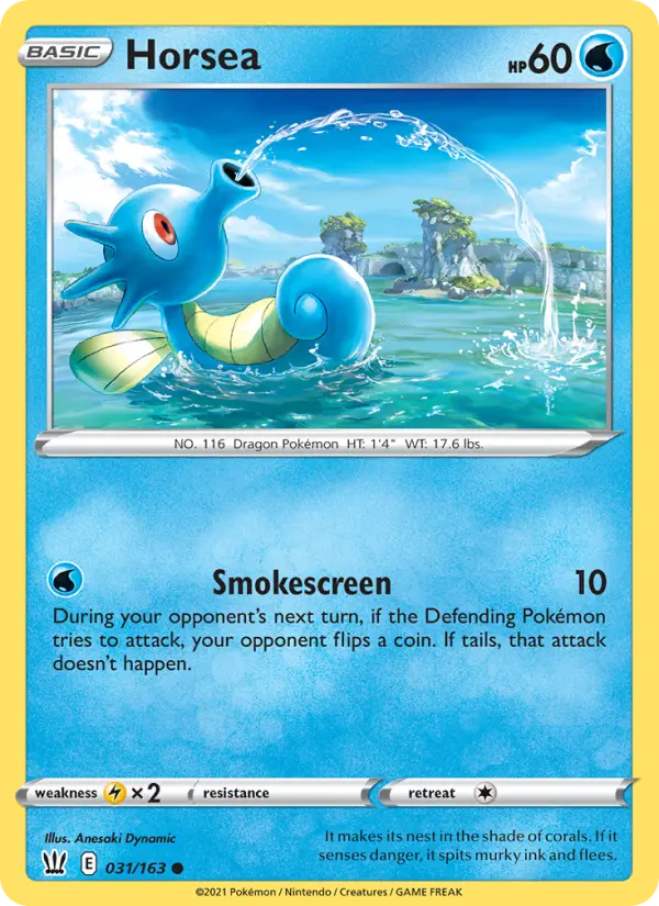 Horsea — Battle Styles #31