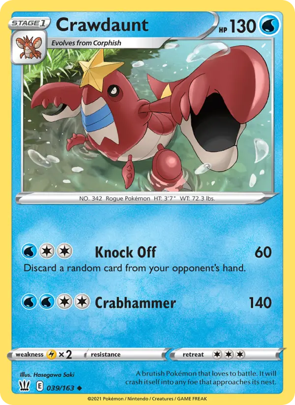 Crawdaunt — Battle Styles #39