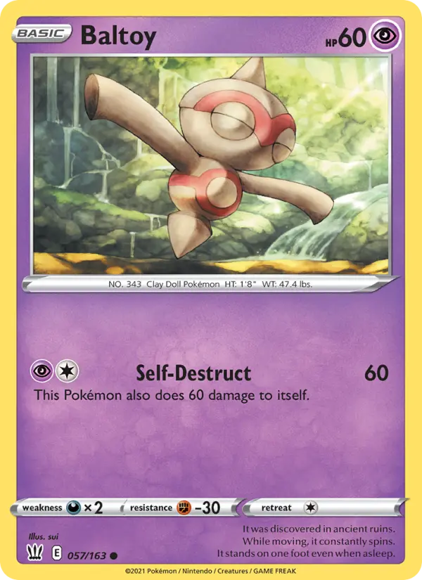 Baltoy — Battle Styles #57